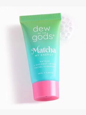 Dew of the Gods Matcha My Energy Facial Cleanser - Coconut Cream + Matcha